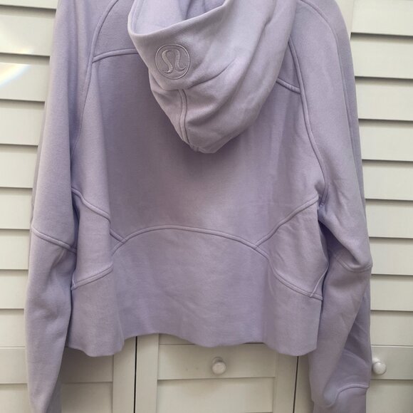 Lululemon Oversized Full Zip Scuba Lavender Frost - Picture 4 of 6
